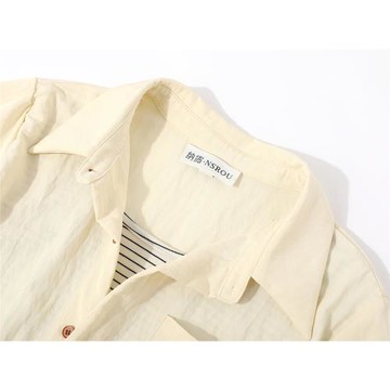 法式氣質假兩件翻領牛仔工裝連衣裙女夏季新款通勤小個子a字短裙