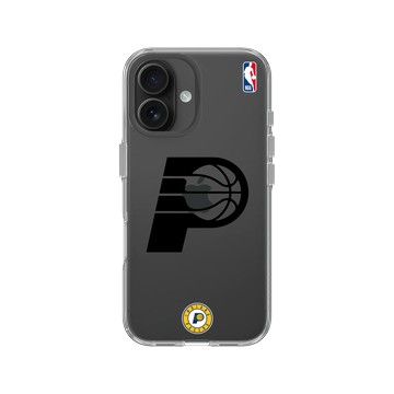iPhone 16 Clear 透明 - NBA - B&W-印第安納溜馬 Indiana Pacers B&W