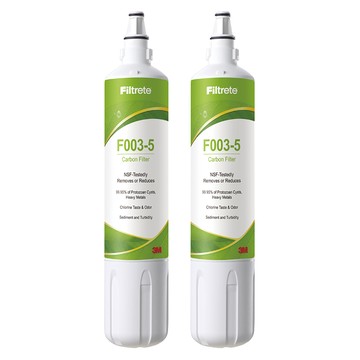 3M Filtrete 淨呼吸 DIY淨水器替換濾心 2個  白色  1組