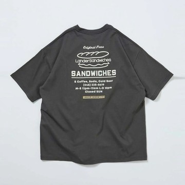 AirRoom正品 2026SS LANDER SANDWICHES × FREAK'S STORE 聯名 三明治 短T