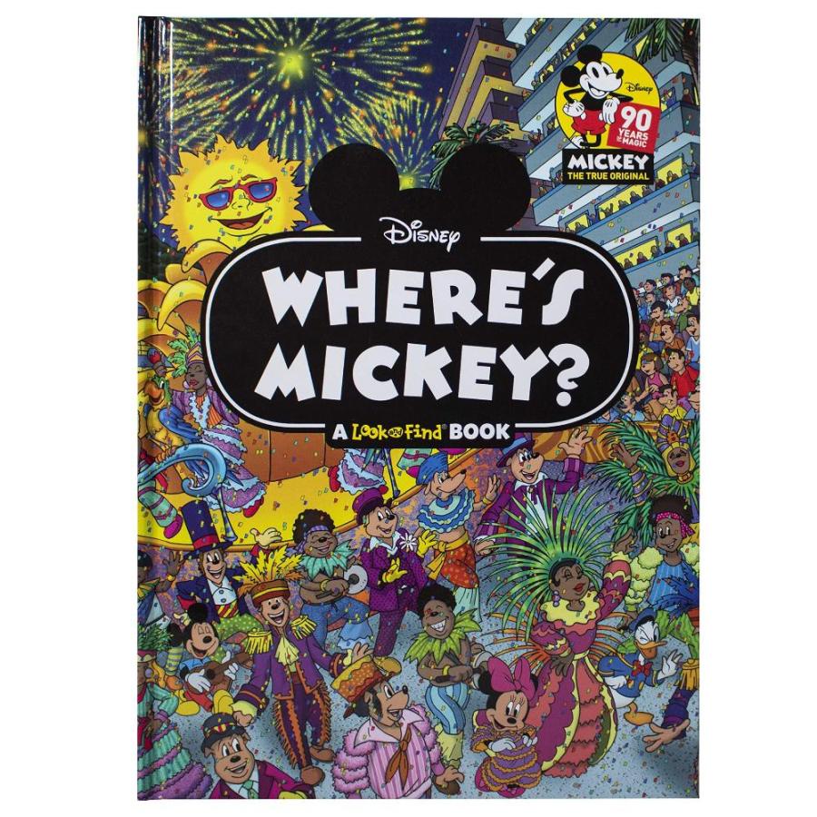 Disney Where's Mickey Mouse A Look and Find Book Activity Book PI Kid