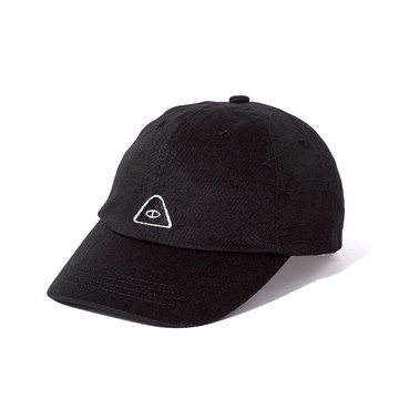 日本限定 POLER COTTON TWILL PATCH BASEBALL CAP 棉質POLER布貼LOGO棒球帽 / 黑色