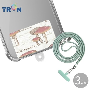 TRON iPhone 14 Plus毒螢傘防摔 手機 掛繩 手機殼