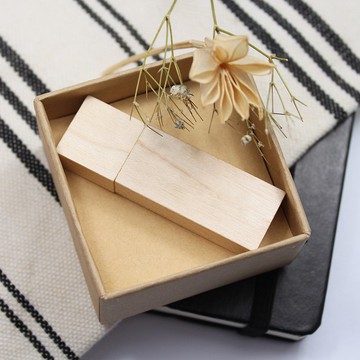 Ivory象牙白楓木隨身碟16GB