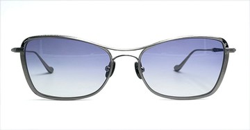 Matsuda M3147 - Brushed Silver Sunglasses