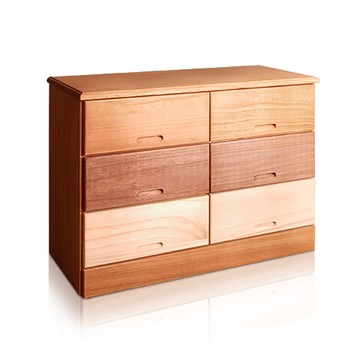 桐趣 麥田捕手6抽實木收納櫃