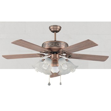 領航者 丹鳳朝陽 56吋焦糖銅紅吊扇 多燈組