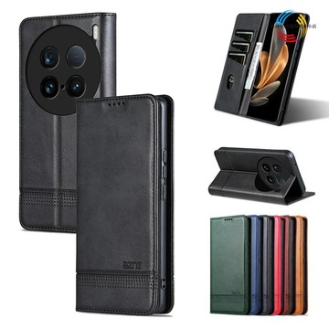 Vivo牛紋翻蓋皮套 手機殼 適用vivo X300Ultra X300S X200 X100S X90 X80Pro