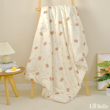 從未體會過的柔軟，睡一晚就愛上🌙【義大利LaBelle】萌萌熊-海島針織兒童抗菌暖暖被105x135CM （三代） ❣️雙面設計，心情隨意變換❣️(SHOPPING99)