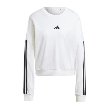 Adidas W 3S FT SWT JD5285 女 長袖上衣 休閒長袖 舒適 白 黑