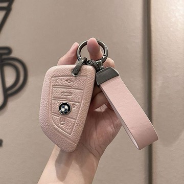 寶馬5系鑰匙套3系1系X3三系X1刀鋒X5五530汽車i3新7系325li扣X2殼🛒免運