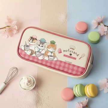 天藍小舖-貓福珊迪萬用收納包/筆袋-單1款-$230【A11115829】