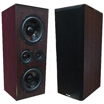 POISE PS-728 質感鏡面鋼琴烤漆雙8吋書架型三音路喇叭 卡拉OK喇叭PS728