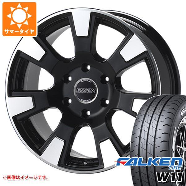 ハイエース 200系用 2024年製 サマータイヤ ファルケン W11 215/65R16C 109/107N ホワイトレター エセックス ES  7.0-16 | LINEショッピング