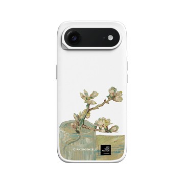 iPhone Air SolidX 白 - Van Gogh Museum - 玻璃杯中盛開的杏花
