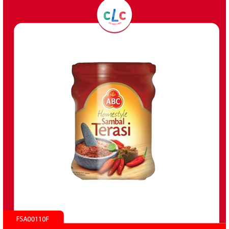 印尼abc Sambal Terasi Home Style 辣椒醬瓶裝190g 遠傳friday購物 Line購物