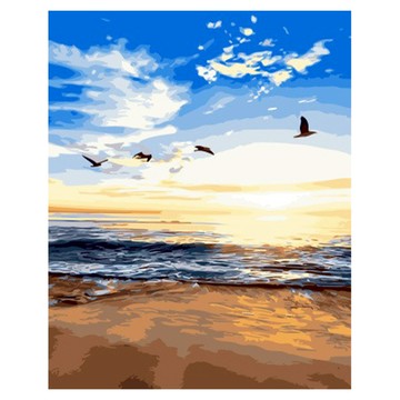 ArtLife 藝術生活 數字油畫DIY 50 x 40cm  海闊天空  1組