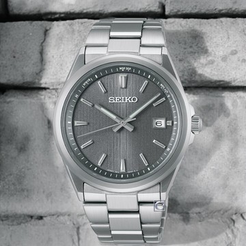 SEIKO 精工 SPIRIT 簡約太陽能電波手錶-39.8mm SBTM347 7B72-0AK0N【SK040】