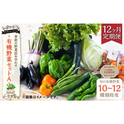 ふるさと納税 北海道 北広島市 有機JAS認定 季節の野菜 詰め合わせ〜有機野菜セットA〜 北海道 北広島市