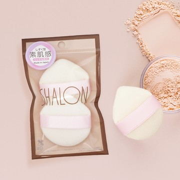 SHALON｜植絨水滴狀 粉撲2入加厚款 (2組)