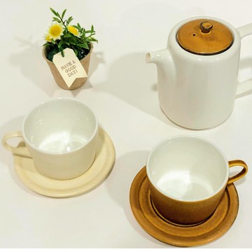 台灣公司現貨 日本美濃燒杯碟組 日本咖啡杯 日本茶杯 聖誕禮物 交換禮物 水杯 miyama  bico cierto