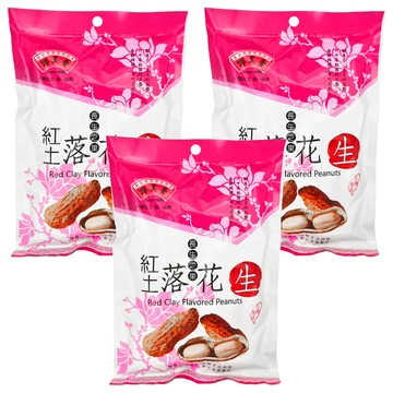 Nut King 鄭美香 紅土落花生  3包  240g