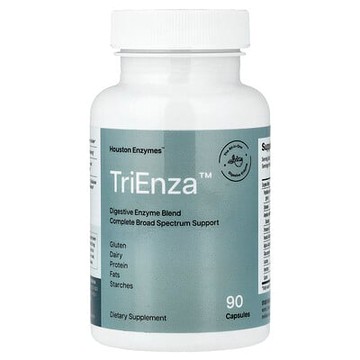 Houston Enzymes, TriEnza™，消化酶混合物，90 粒膠囊