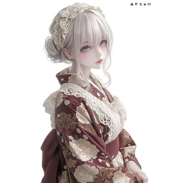 【9 月新款】07-143-0160 人物貼紙 幻想復古浪漫茶館