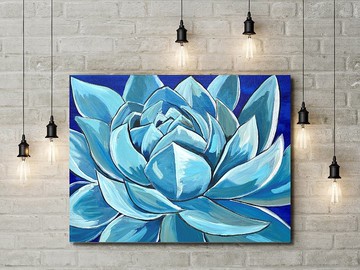 室內植物繪畫，植物牆藝術，牆壁裝飾，廚房裝飾