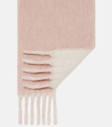 Moncler Alpaca and wool-blend scarf