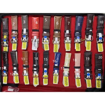 ERICASTORE專櫃購買-22mm錶帶18mm錶帶/真皮錶帶/縫線錶帶/22mm錶帶/多款可選 /副廠錶帶/男錶帶