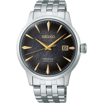 SEIKO 精工 Presage 限量調酒師 STAR BAR 機械錶 送禮推薦-40.5mm (SRPK93J1/4R35-06J0D)