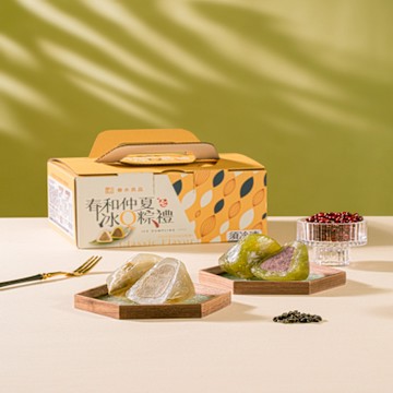 (任選) 春水良品 春和仲夏冰Q粽禮(6入/390g)