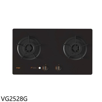 Svago【VG2528G】二口智能定時檯面爐瓦斯爐(全省安裝)(7-11商品卡1900元)