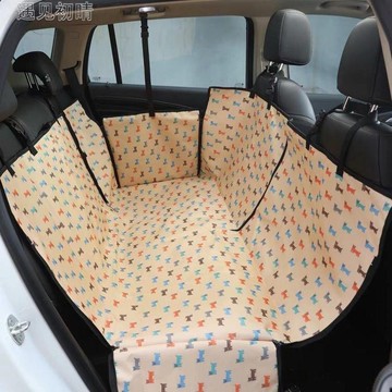 寵物車墊汽車寵物後排坐墊寵物車載墊防水防臟掉毛車載後排大型犬坐墊神器YYS