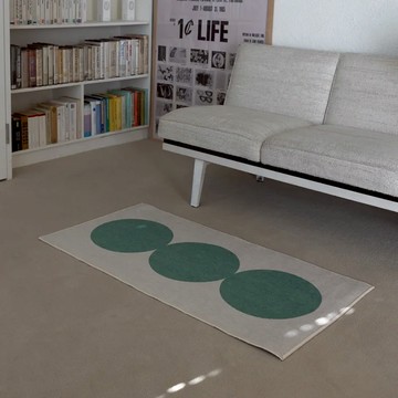 韓國 nomia 長型地毯 綠境時光 60 x 120