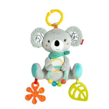 德國 BabyFEHN 芬恩 彩虹樂園無尾熊吊掛式布偶玩具