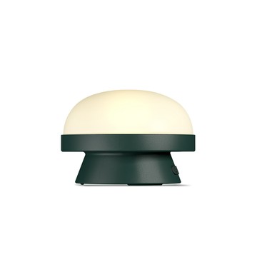 北歐櫥窗 Rosendahl Soft Spot Dots 柔煦 太陽能充電 LED 桌燈（小、森林綠）