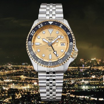 SEIKO 精工 5 Sports 台灣70週年限量款 GMT機械錶_SK028 SSK044K1/4R34-00M0K