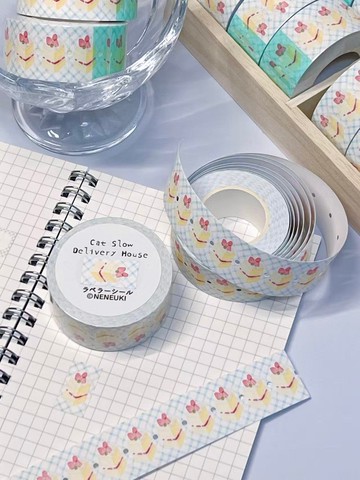 【Pinkoi 先行販售】冬季草莓蛋糕 NENEUKI 標籤貼紙