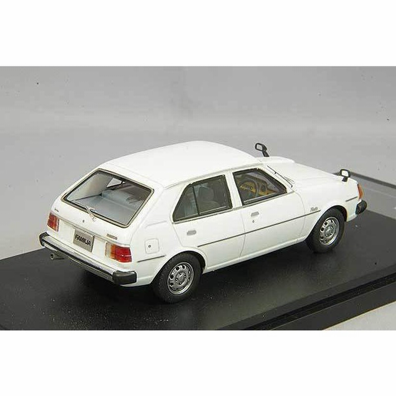 ハイストーリー 1/43 マツダ ファミリア カブリオレ 1986