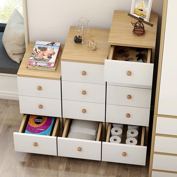 �夾縫架�25/30m夾縫隙收納柜子加高抽屜式臥室置物架窄床頭柜多層儲物柜夾縫置物架 隙縫置物架 多層收納 收納櫃