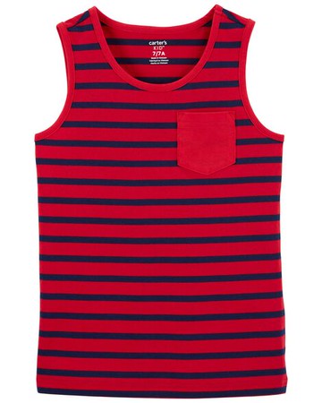 Kid Pocket Jersey Tank