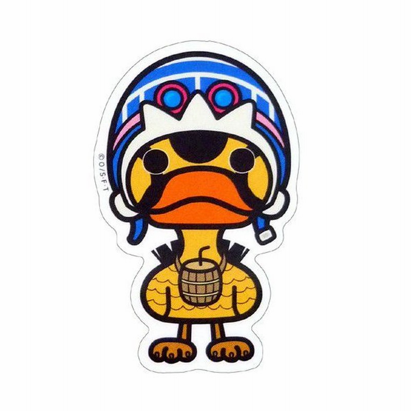 ワンピース パンソンワークス 超カルガモ カルー ミニステッカー アニメキャラクターグッズ 通販 Lineポイント最大0 5 Get Lineショッピング