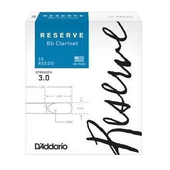 D'Addario Woodwinds レゼルヴ B♭クラリネット用リード（10枚入り）〈ダダリオ ウッドウィンズ〉