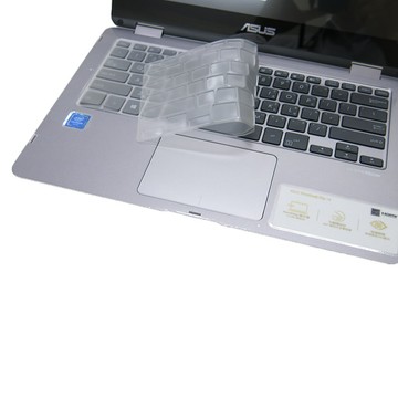 【Ezstick】ASUS TP401 TP401MA TPU鍵盤膜｜奈米銀抗菌｜防水可水洗