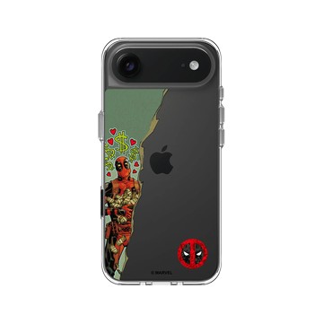 iPhone Air Clear Case（相機按鈕） 透明 - 迪士尼-漫威 Marvel - 死侍 - $$