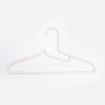 HOUSE DAY 護領衣架白色 10入
