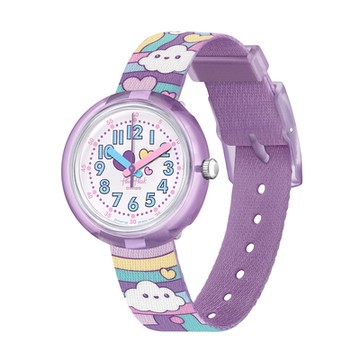 FlikFlak 兒童手錶 CLOUD LEVEL 泡泡雲朵 兒童禮物/安全防水/瑞士製造 FPNP136 (31.85mm)