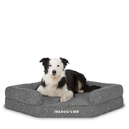 The Dog's Bed Orthopedic Memory Foam Waterproof Corner Dog Bed